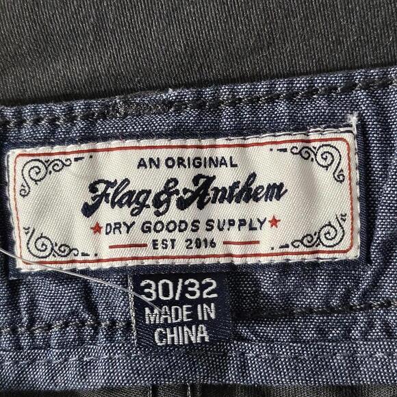 2/$50 Flag & Anthem Grey Relaxed Fit Pants Size 30 NWT - Picture 4 of 7